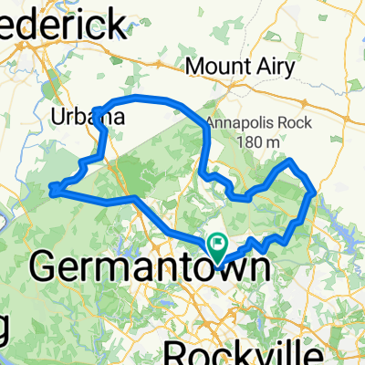 Long ride through Gaithersburg