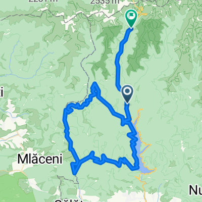 Long ride through Piscu Negru