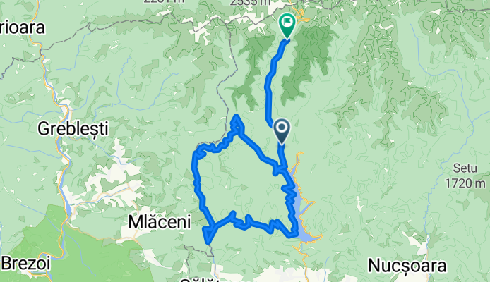 Long ride through Piscu Negru