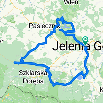 ANIA Jelenia góa-Piechowice-Pokrzywnik-Jelenia Góra