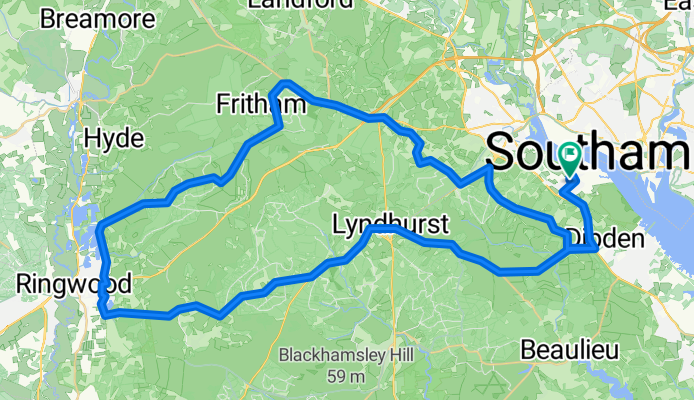 NW Middle RB - 47 miles