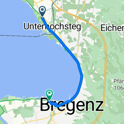 Lindau (Bikepark) - Bregenz (Freibad)