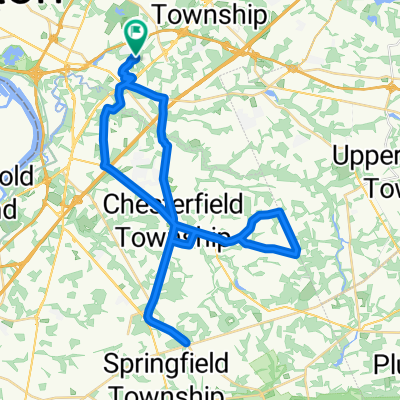 32 Mile Ride - Yardville to Chesterfield, NJ
