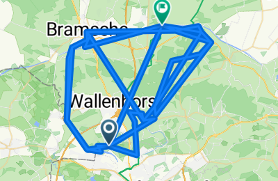 Route in der Bikemap App öffnen