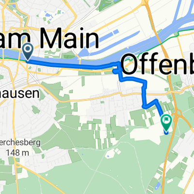 Flössbrücke-Oberrad Schecker