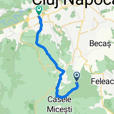 Short bike tour from Feleacu to Cluj-Napoca