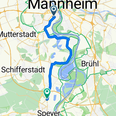 Sonntagstour - Speyer Nord und zurück