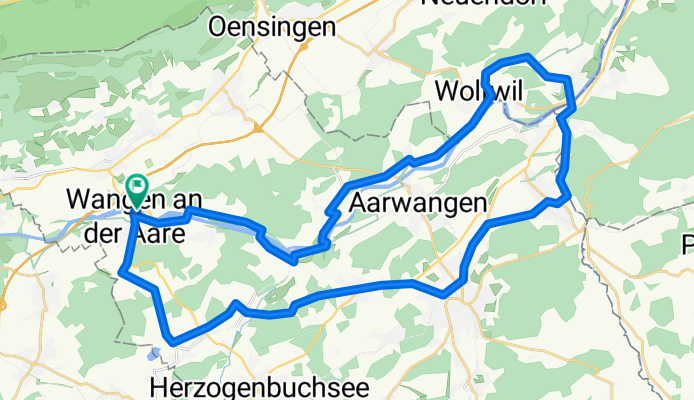 Wangen an der Aare - Murgenthal - Langenthal