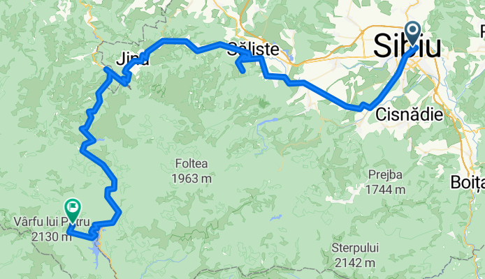 Sibiu - Transalpina - Luncile Prigoanei