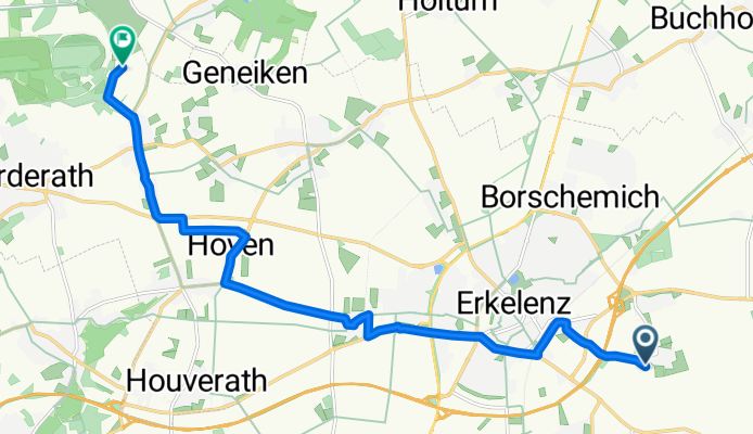 RÜckweg Yoja Matzerath