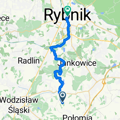 Marklowice - Rybnik (2) 16km płasko