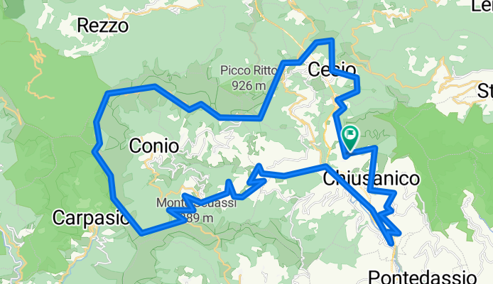 Torria, Borgomaro, Colle d´Oggia, Colle San Bartolomeo, Torria