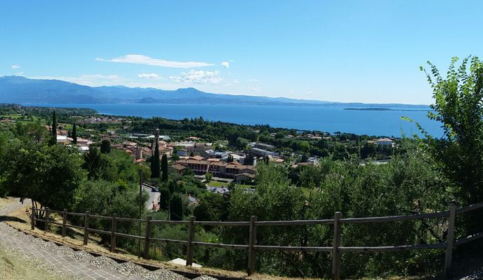 Photo 1 of the Bikemap route "ciclabile Valtenesi"