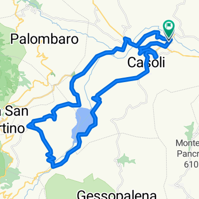 Casoli - contrada Ciclone - La Fonte di Civitella - Cipollaro - Casoli