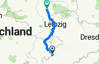 Route in der Bikemap App öffnen