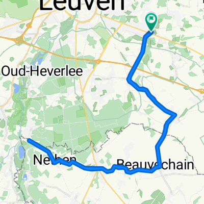 Long ride through Bierbeek