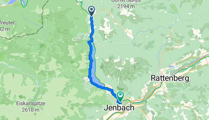 B+H-2016-08-16: Alpenquerung: 3. Tag: Achenkirch - Jenbach