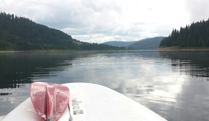 Photo 1 of the Bikemap route "SUP session on Fântânele Lake, Beliș, Cluj Romania"
