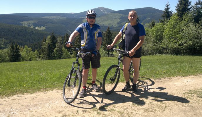 Foto 2 de la ruta de Bikemap "Malá Úpa  (U kostela) - Horní Malá Úpa - Malá Úpa (U kostela)"