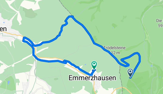 Radrunde von Burbach nach Emmerzhausen