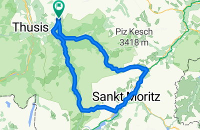 Route in der Bikemap App öffnen