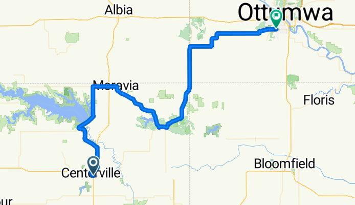 Day 5 Centerville - Ottumwa