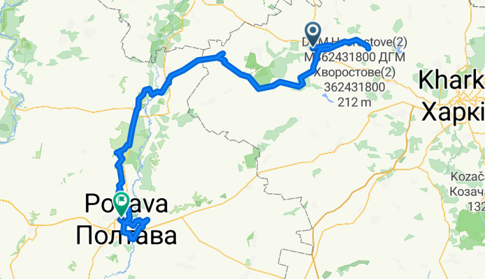 Богодухів-Полтава