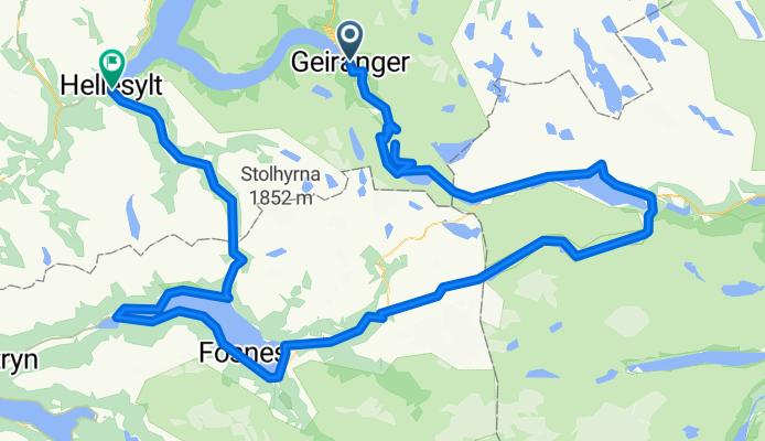 Geiranger-Dalsnibba-Grotli-Flo-Hellesylt
