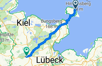 Route in der Bikemap App öffnen