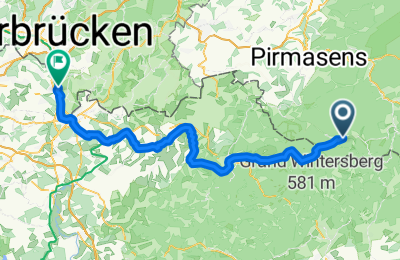 Route in der Bikemap App öffnen
