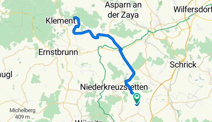 Buschbergroute über Niederleis