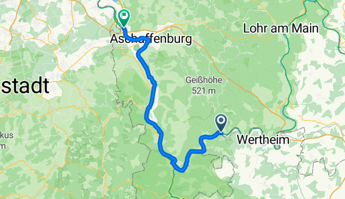 Open this route in Bikemap Web