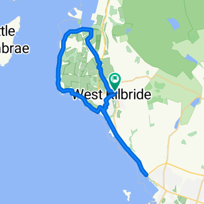 bike tour through West Kilbride