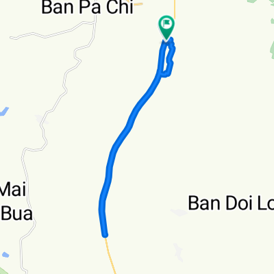 bike tour through แม่ข่า