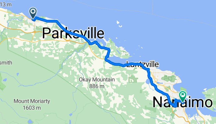 Day 007 (break) Day 008 Qualicum Beach to Nanaimo, BC