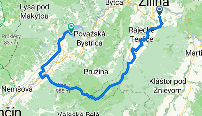 Žilina-Čičmany-Ilava-Púchov
