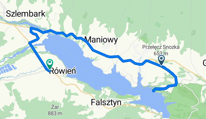 ride from Kluszkowce to Frydman