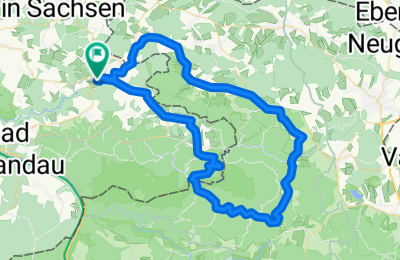 Route in der Bikemap App öffnen