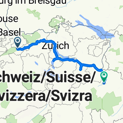 Langenbruck Zug Glarus Chur