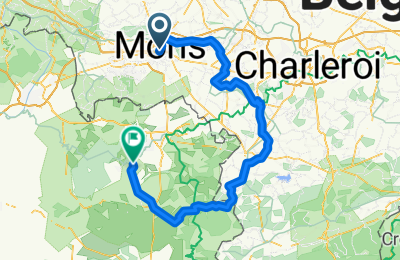 Route in der Bikemap App öffnen