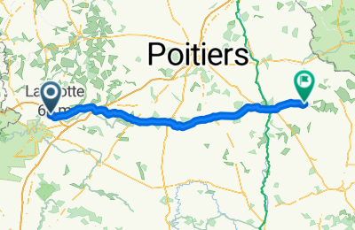 Route in der Bikemap App öffnen