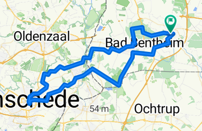 Route in der Bikemap App öffnen