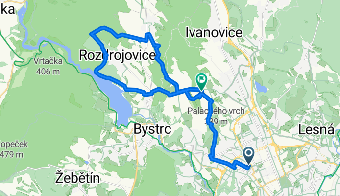 bike tour through Brno