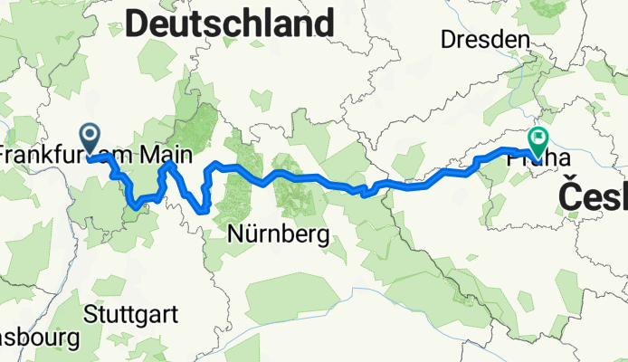 Frankfurt - Prague