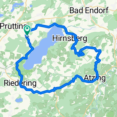 rund um den Simsee  über Ratzing  Söllhuben.