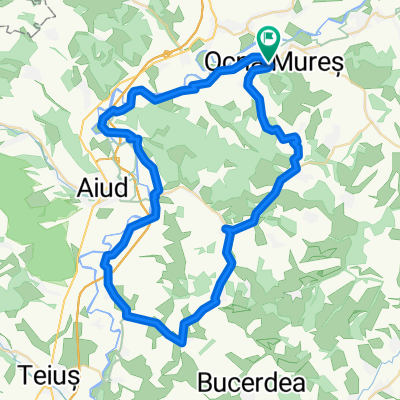 Oc-Mureș- Hopârta - Lopadea Nouă - Șoimuș - Ciumbrud - Oc Mureș