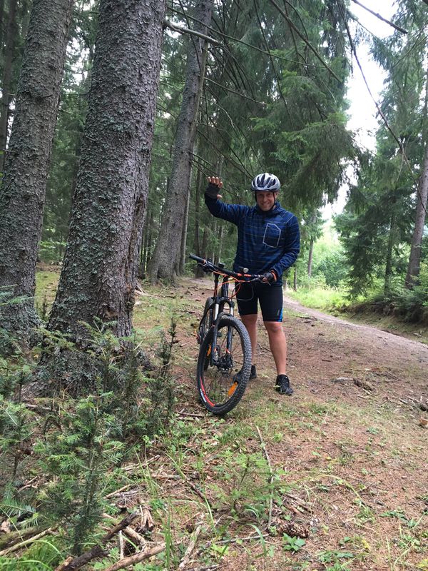 bike tour through Băile Tuşnad