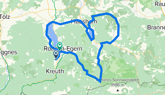 Tegernsee - Schlierseerunde - Fischbachau - Spitzingsee - Tegernsee