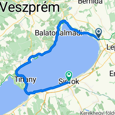 Akarattya-Tihany-Siófok vá.