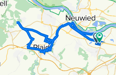 Route in der Bikemap App öffnen